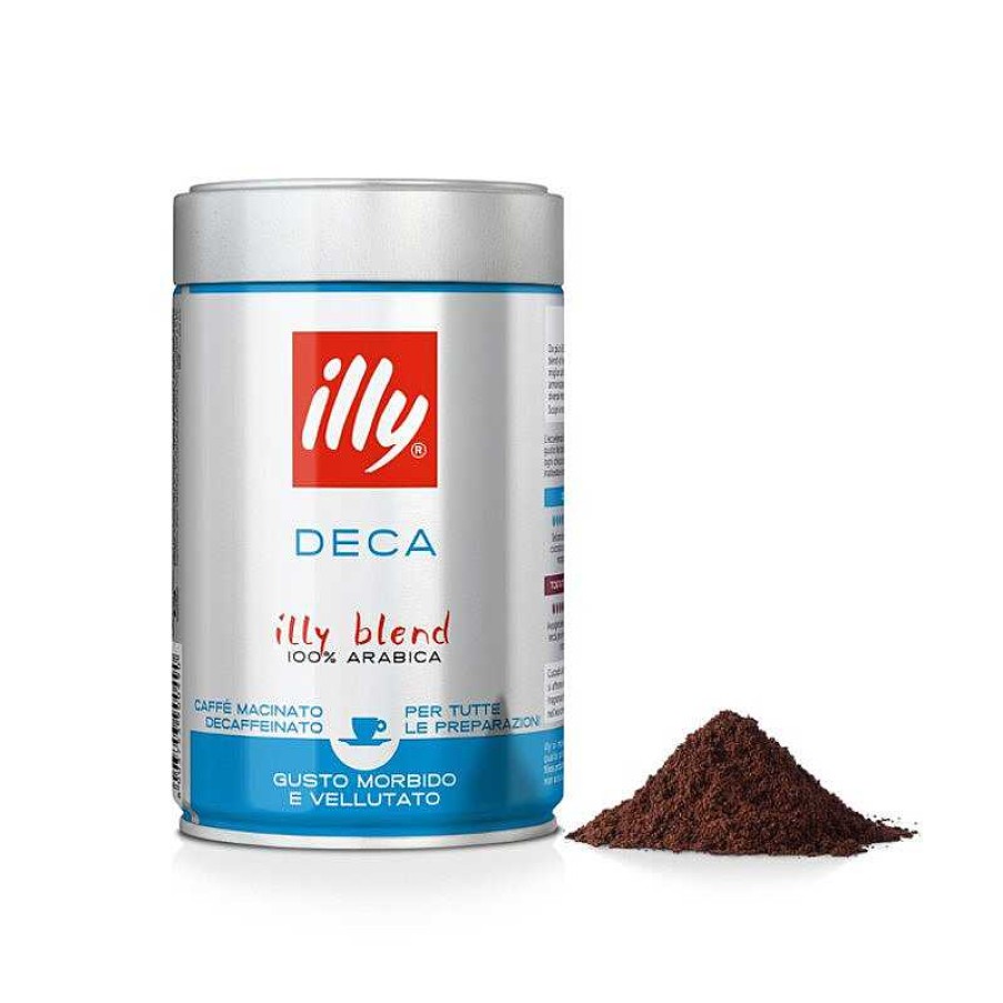 Gourmet illy | Kit Degustazione Caffe - 4 Confezioni Caffe Macinato Espresso: 2 Classico, 1 Intenso, 1 Decaffeinato