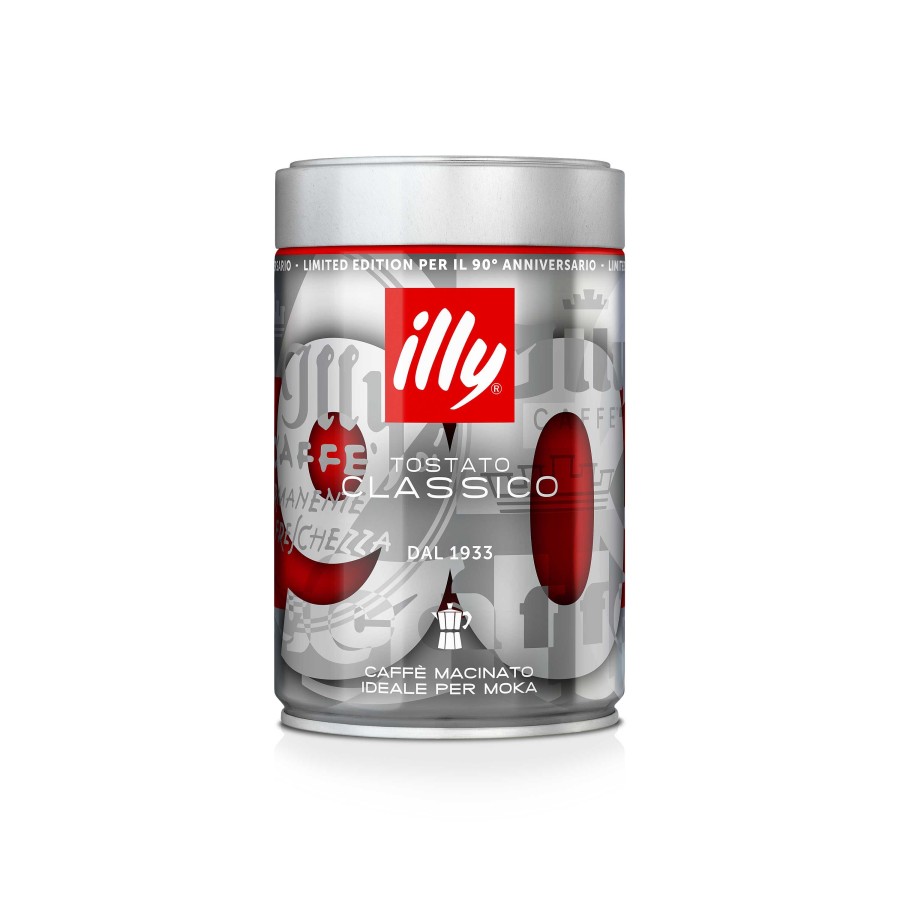 Caffè illy | 90° Anniversario Illy Edizione Limitata - 250G Moka Classico