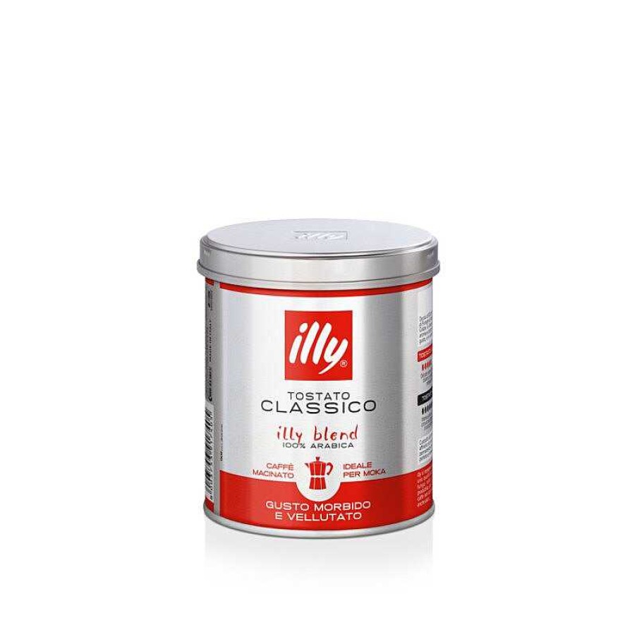 Caffè illy | Caffe Macinato Espresso Tostato Classico - 125Gr