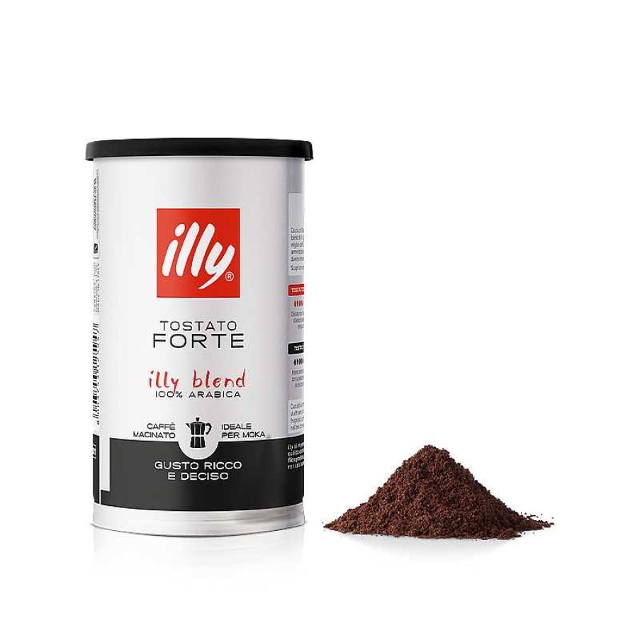 Caffè illy | Caffe Moka Macinato Tostato Forte