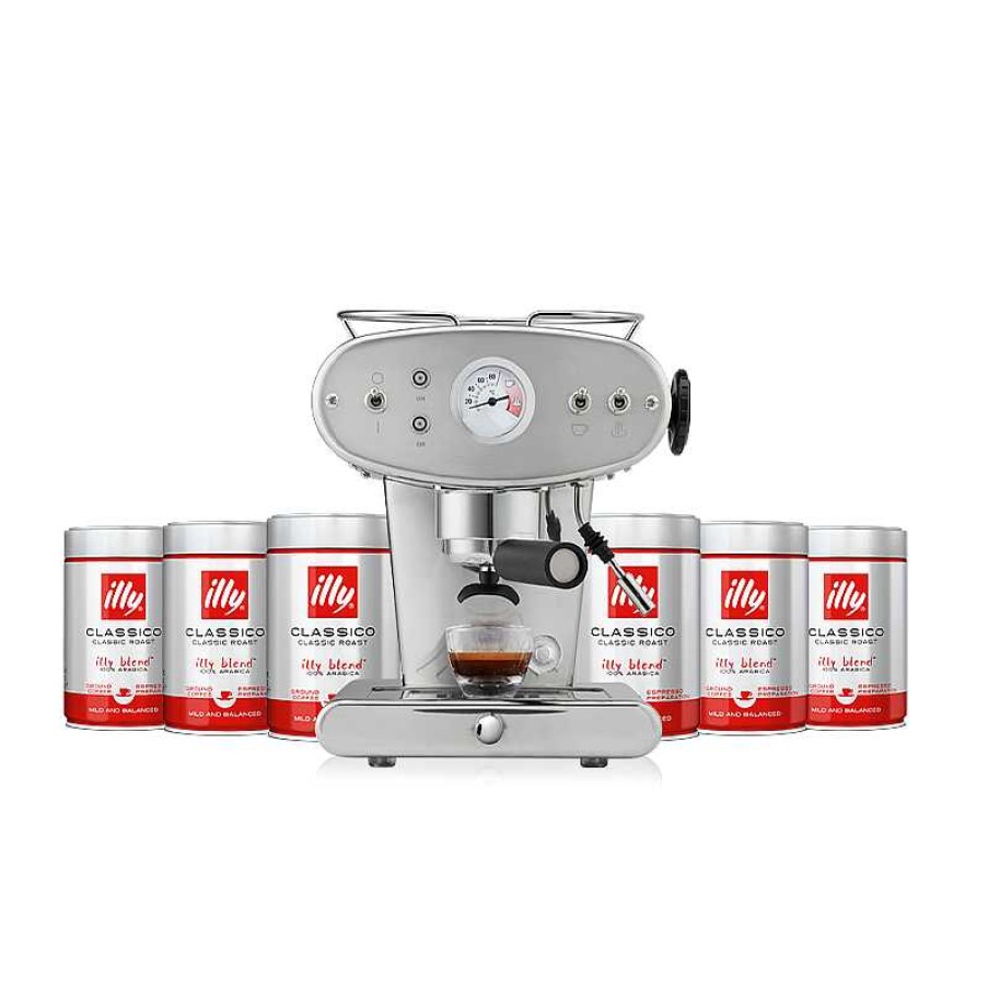 Macchine da Caffè illy | Promo Macchina Illy X1 E Caffe Macinato Classico