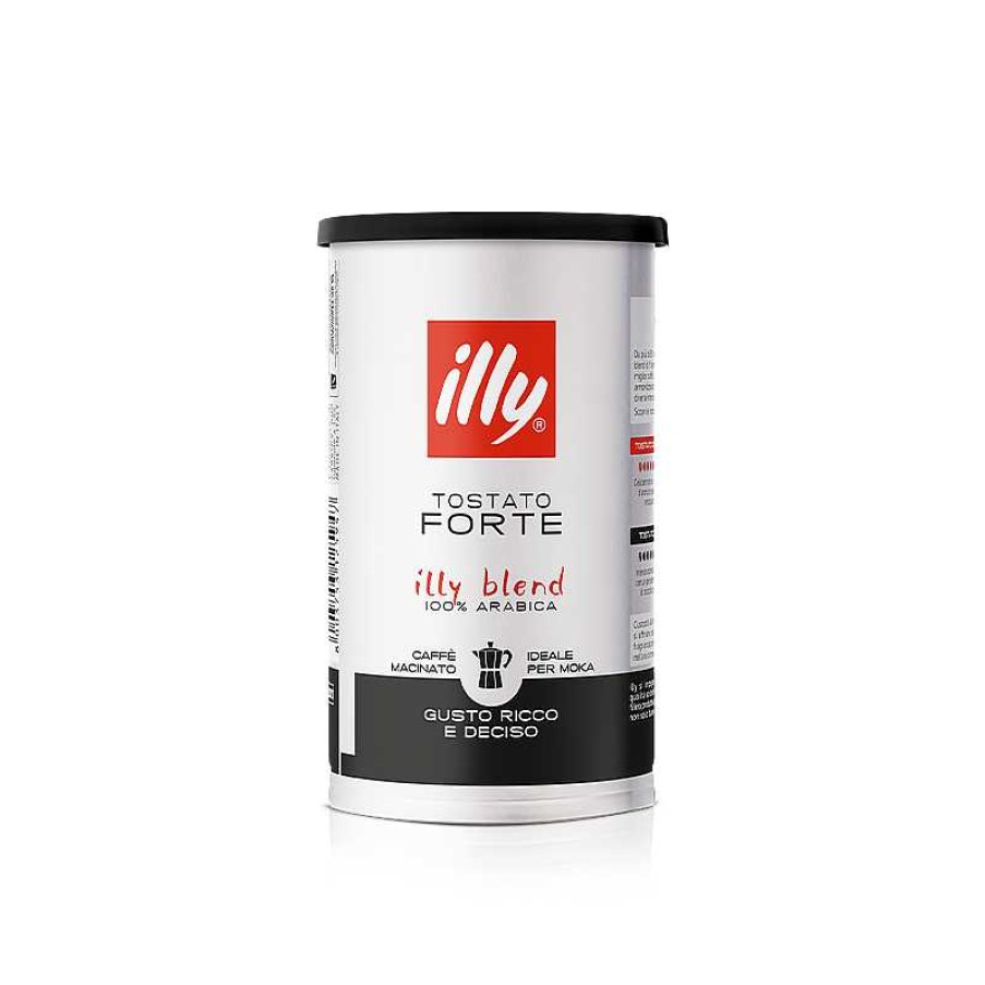 Caffè illy | Caffe Moka Macinato Tostato Forte