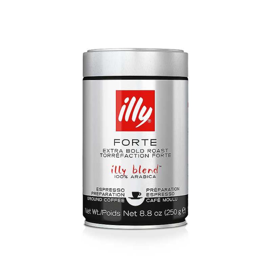 Caffè illy | Caffe Macinato Espresso Tostato Forte