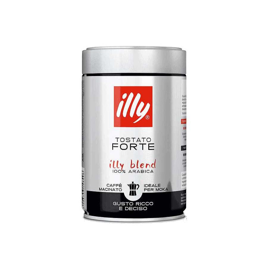 Caffè illy | Caffe Macinato Moka Tostato Forte