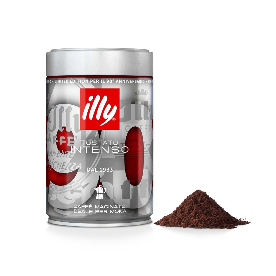 Caffè illy | 90° Anniversario Illy Edizione Limitata - 250G Moka Intenso