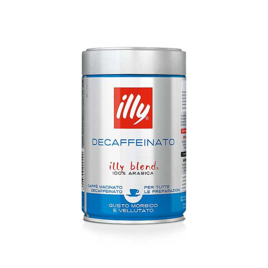 Caffè illy | Caffe Macinato Espresso Decaffeinato