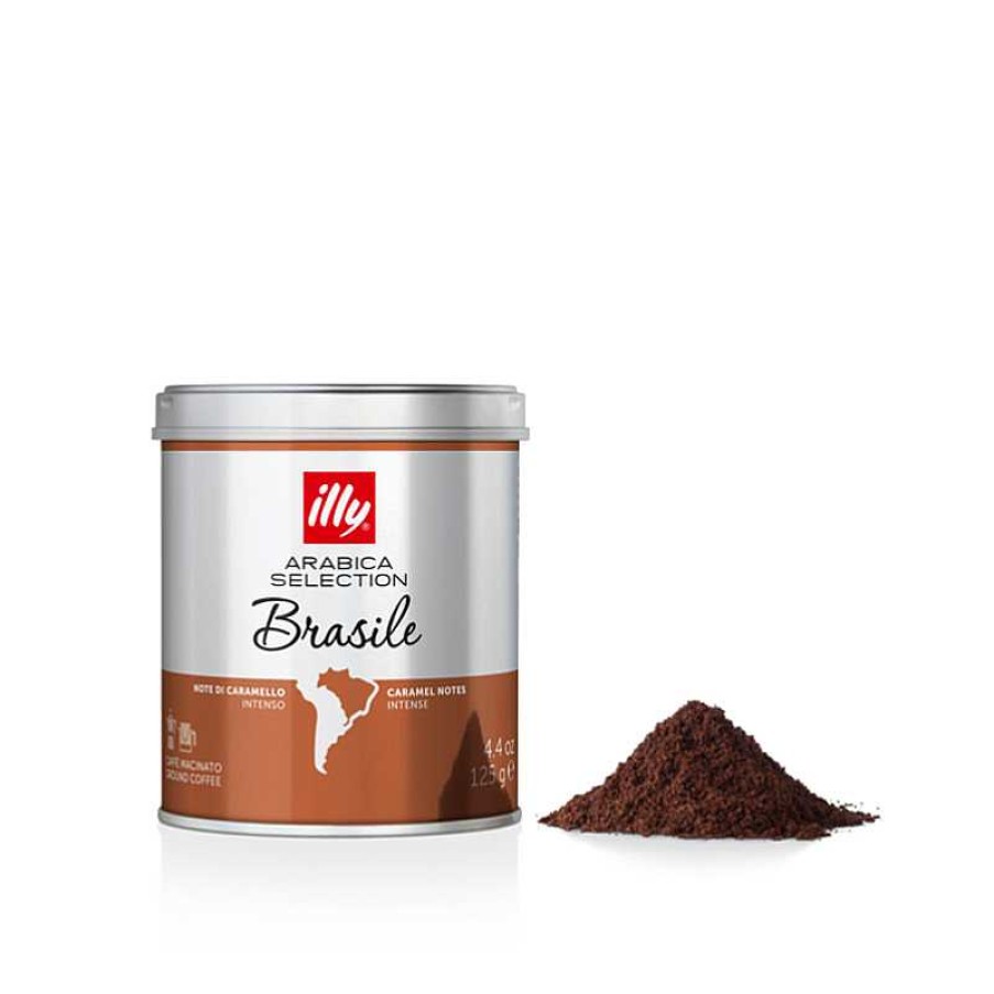 Caffè illy | Caffe Macinato Moka Arabica Selection Brasile