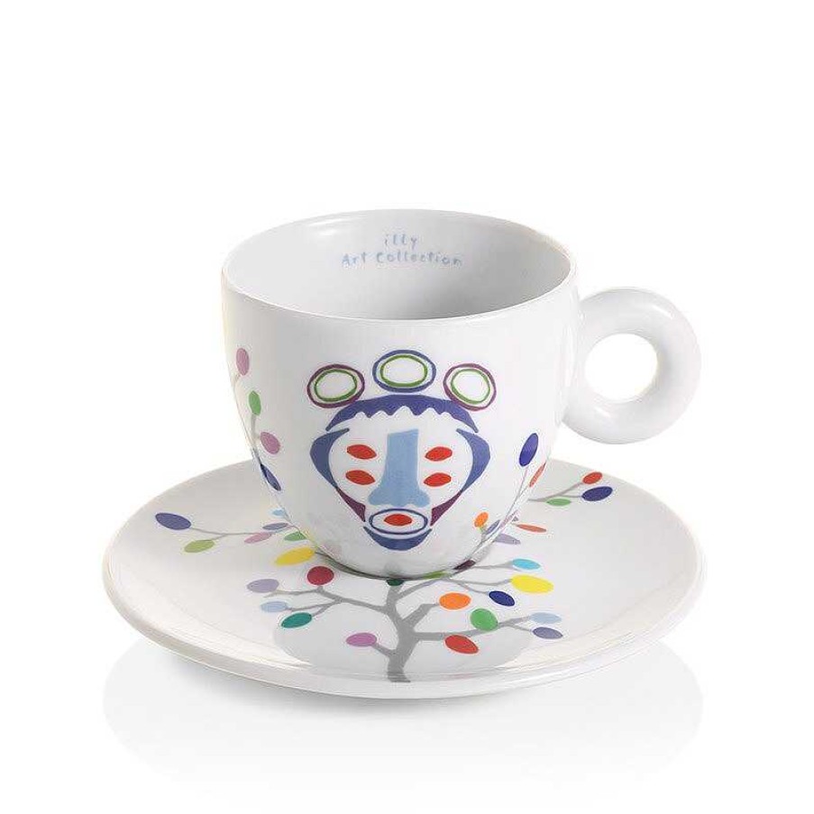 illy Art Collection illy | Set Da 6 Tazze Da Cappuccino - Illy Art Collection Pascale Marthine Tayou