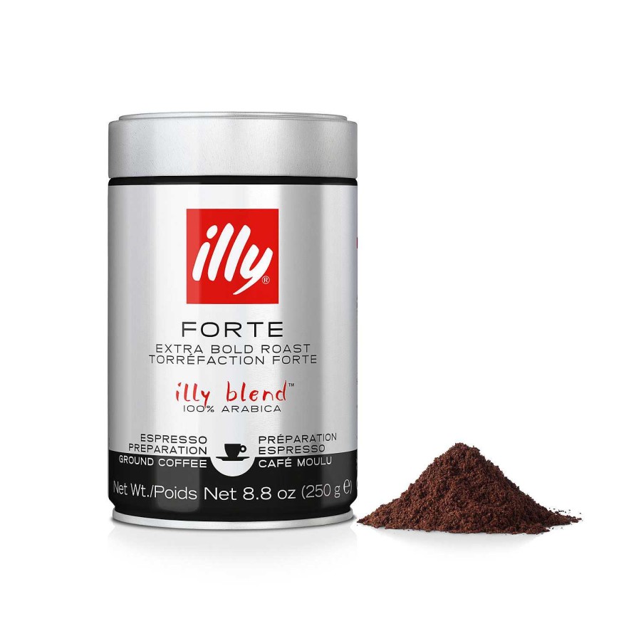 Caffè illy | Caffe Macinato Espresso Tostato Forte