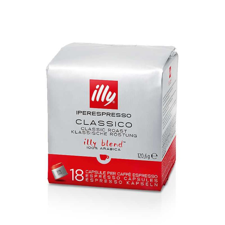 Caffè illy | Caffe In Capsule Iperespresso Tostato Classico - 18 Capsule