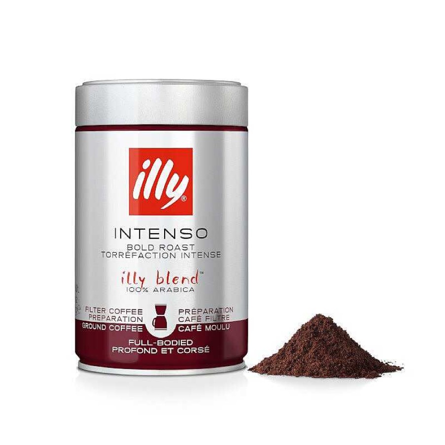 Caffè illy | Caffe All'Americana Macinato Tostato Intenso