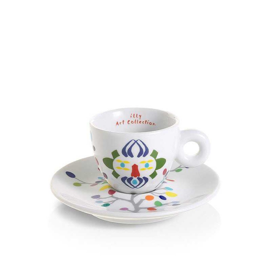 illy Art Collection illy | Set Da 2 Tazzine Da Espresso - Illy Art Collection Pascale Marthine Tayou