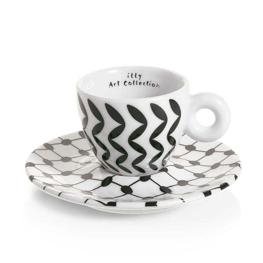 illy Art Collection illy | Set Da 6 Tazzine Da Caffe Espresso - Illy Art Collection Mona Hatoum