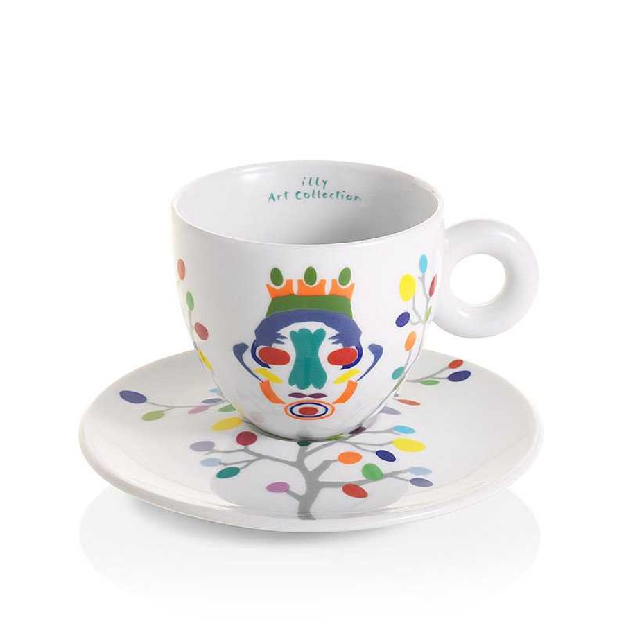 illy Art Collection illy | Set Da 2 Tazze Da Cappuccino - Illy Art Collection Pascale Marthine Tayou