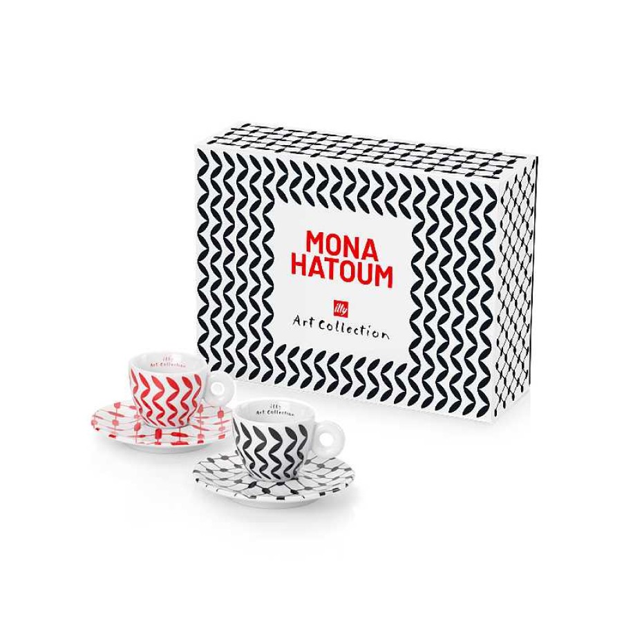 illy Art Collection illy | Set Da 2 Tazzine Da Caffe Espresso - Illy Art Collection Mona Hatoum