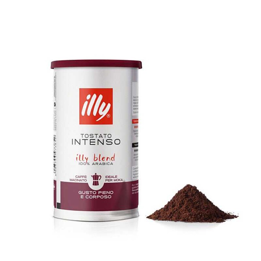 Caffè illy | Caffe Moka Macinato Tostato Intenso