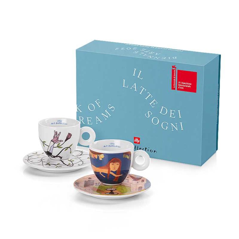 illy Art Collection illy | Set Da 2 Tazze Da Cappuccino - Illy Art Collection Biennale 2022