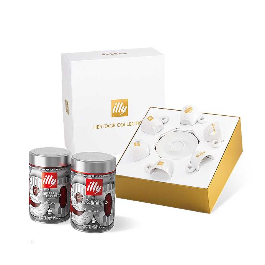 Caffè illy | 90° Anniversario Illy Con Barattolo Dedicato E La Heritage Collection